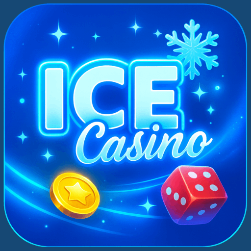 Imagem promocional da ICECASINO mostrando a plataforma e suas vantagens